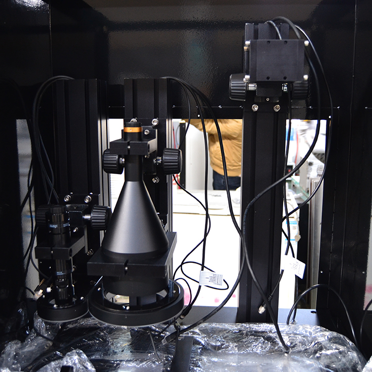 Profile projector operational view and interface