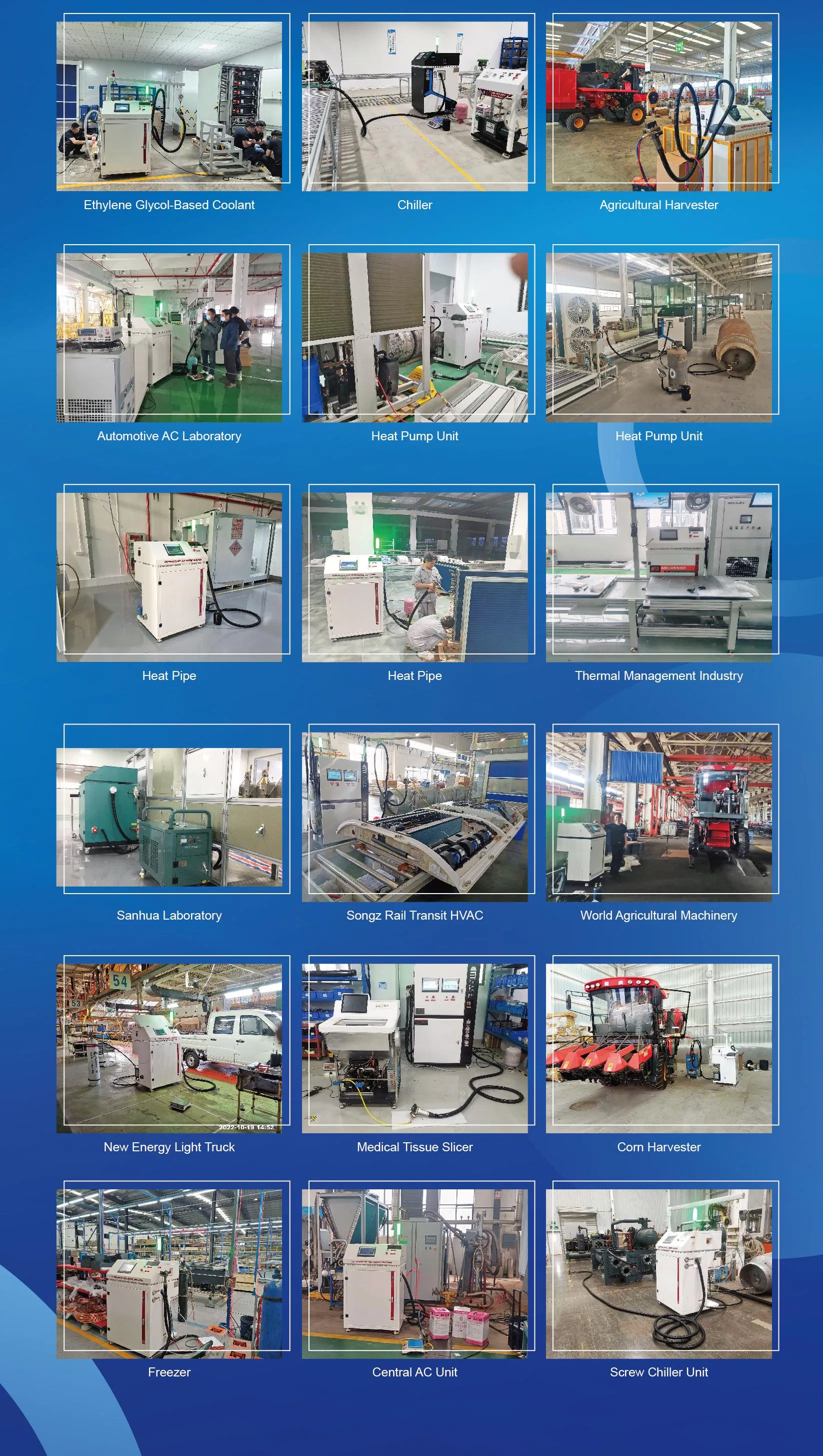 Hvac Recovery Machine 4HP Ac Recovery Machine R134a