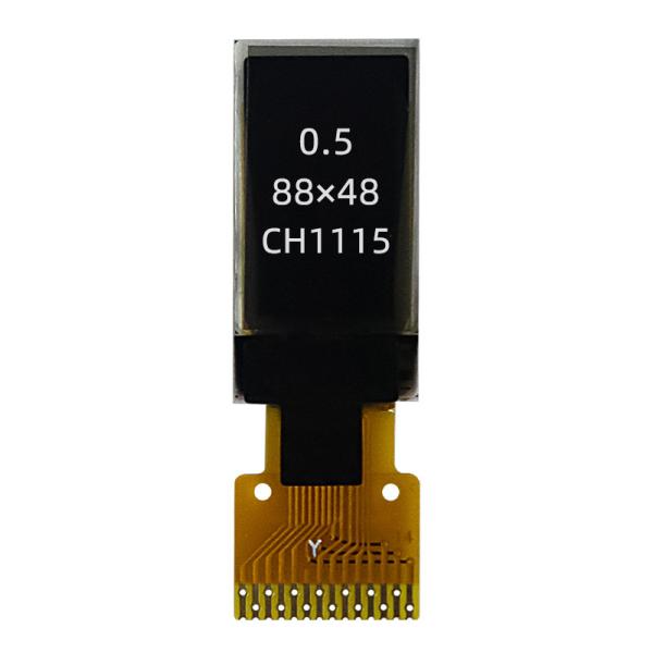 0.5 inch WHITE /BLUE PMOLED display 88X48 dots IIC interface driving IC CH1115