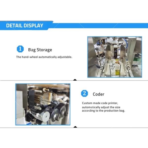 Automatic Zipper Doypack Packing Machine For Chocolate Bean