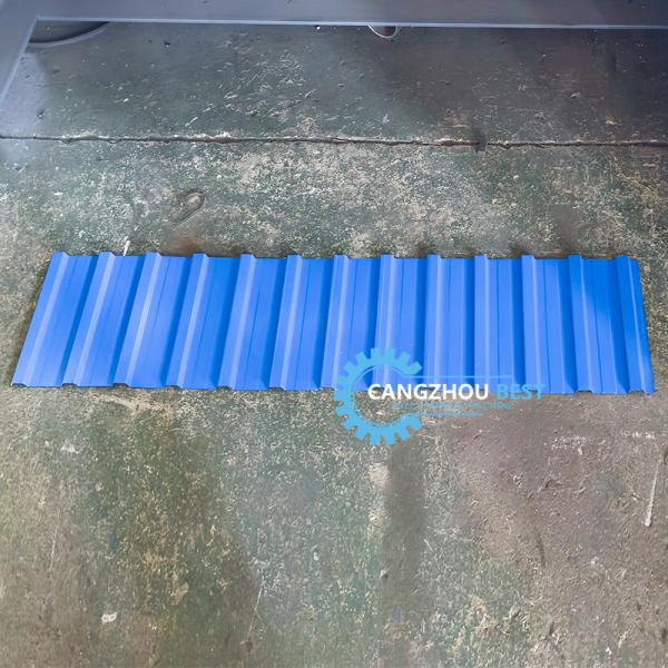 Color Steel PLC Control Three Function Triple Layer Rooing Sheets Profile Roll Forming Machine