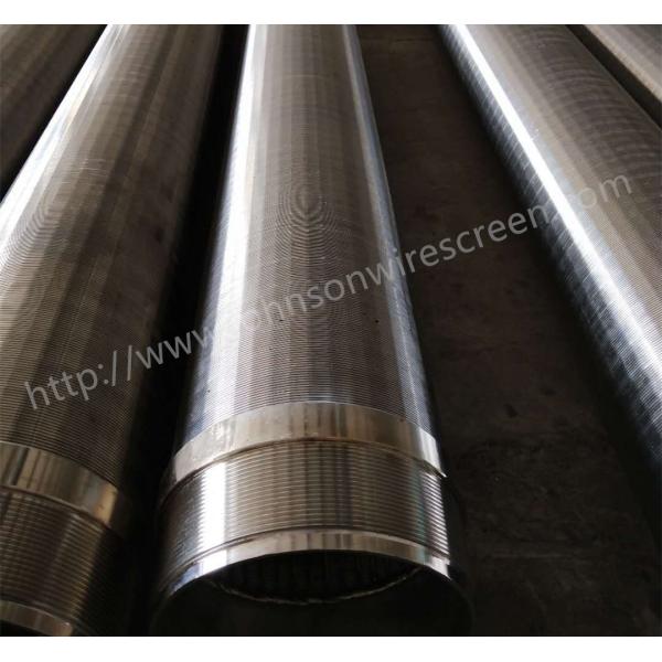 SS 316 L Wire Wrapped Screen / Johnson Well Screen 6000mm Length