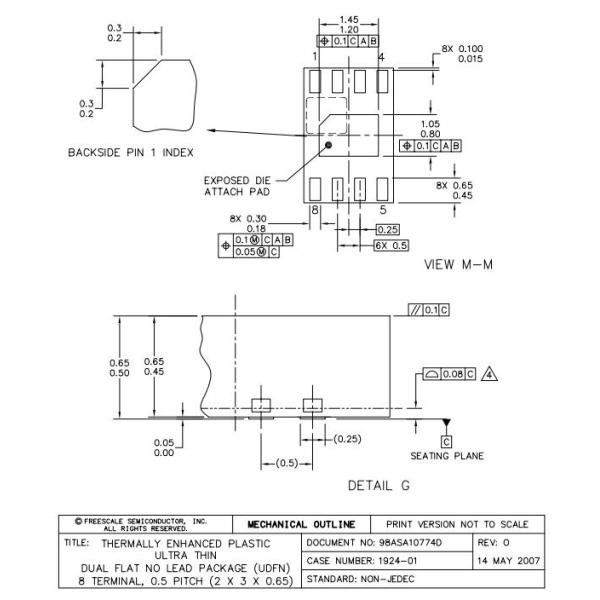 MC34673AEPR2 Integrated Circuit Chip High Input Voltage 1.2A Charger for Single-cell Li-Ion Batteries