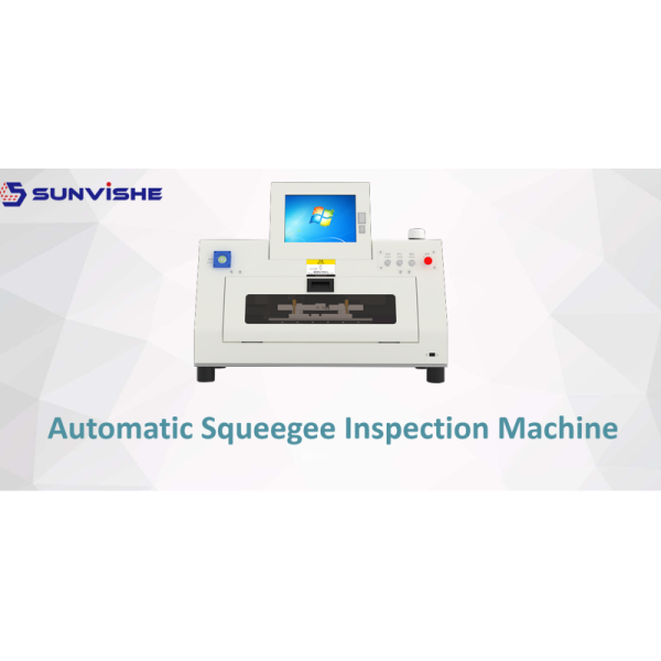 Full Vision Automatic Squeegee Inspection Machine SV800 for extended 1-meter length DEK, MPM, Fuji, EKRA squeegee