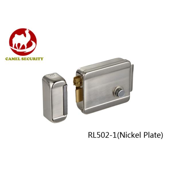 Fail Secure Electric Bolt Lock Single Cylinder Rim Lock Pulse To Open RL502-1