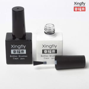 China 15ml Capacity Empty Nail Polish Bottles Round Logo Printing For nail art on sale