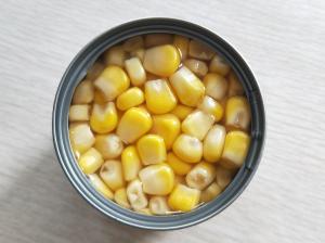 China 185g / 6.5oz Yellow Corn Kernels Canned Packing In Carton / Tray on sale