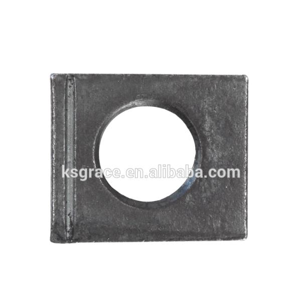 DIN435 Square Lock Washer Square Taper Steel Washers With I Sections