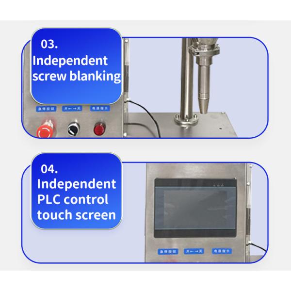 High-precision semi-automatic powder filling machine Coffee filling machine, milk powder filling machine