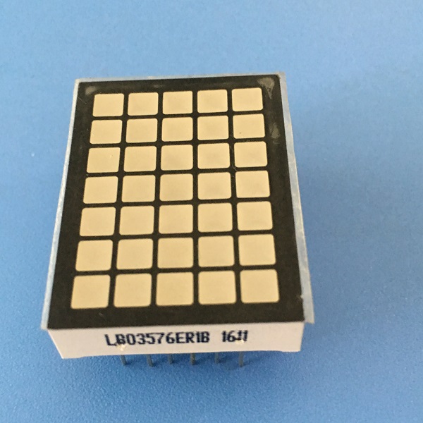 Square DOT Matrix LED Display White 5*7 for Lift Floor Number Indicator