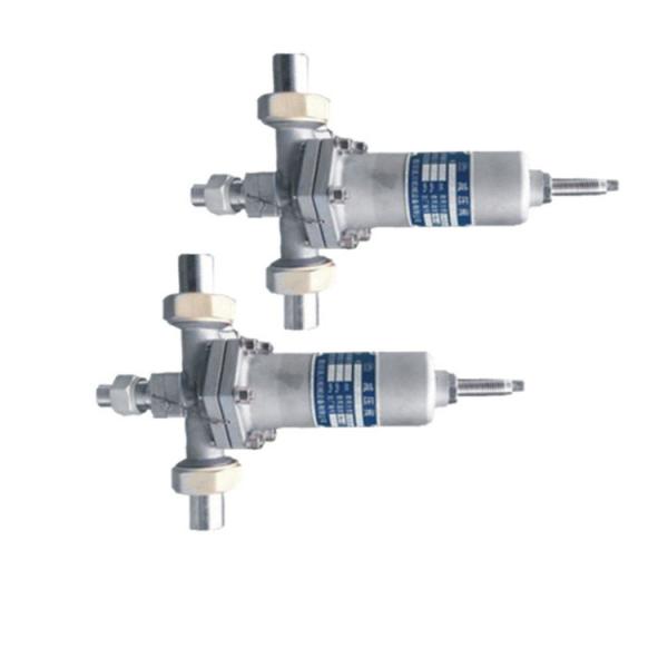 Adjustable Pressure Reducing Valve Cryogenic Control Valve ISO9001 Approval