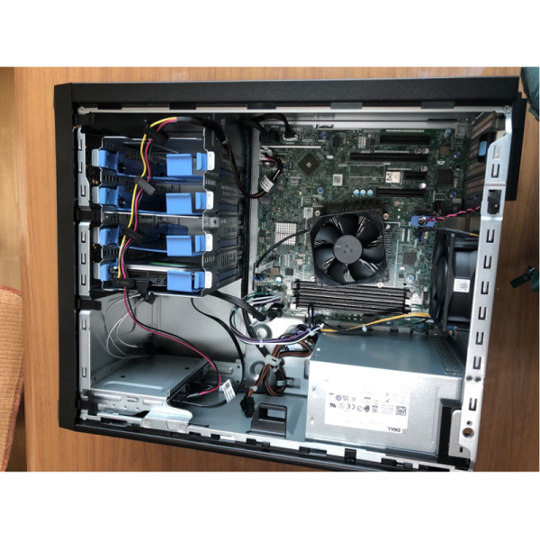 3.4GHz Processor Poweredge T550 Tower Server Intel Xeon Server E-2124 Private Mold