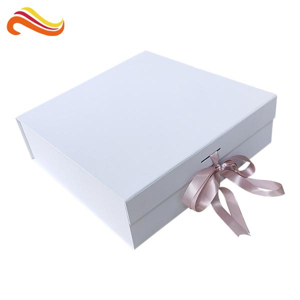 Customized Foldable Magnetic Cardboard Box Gift Packaging Embossed Hot Stamping