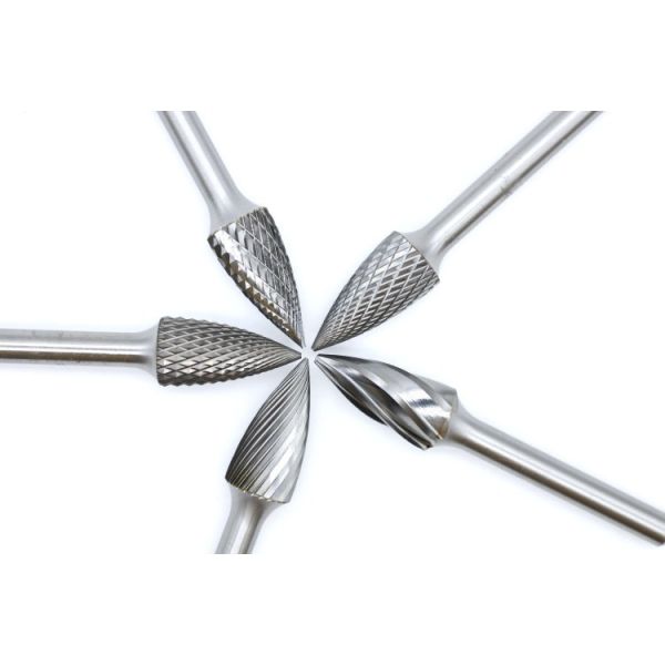 G12.72506 Tree Shape Double Fine Cut Carbide Burr - Suitable for Roughing and Surface Work