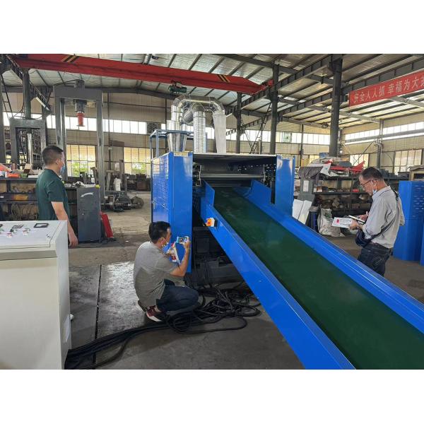 CE Support Color Customize Energy Saving Plastic Films Cutting Machine For PET Film HDPE Film