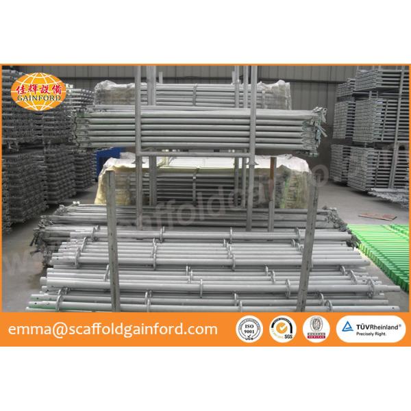 Scaffolding ring lock vertical diagonal to reinforce the loading capacity for ring lock scaffolding system