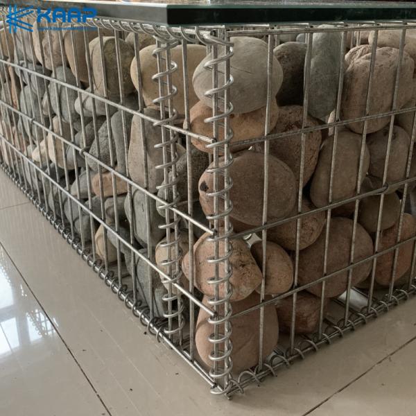 Galvanized Garden Wall And Stone Stacking Welded Mesh Gabion