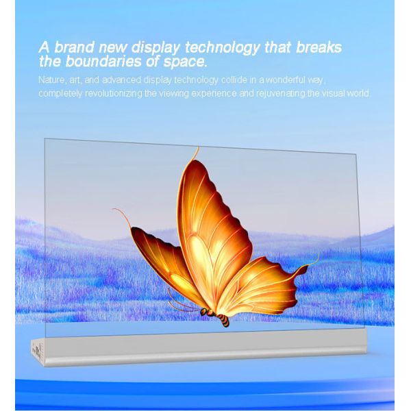 55 inch Interactive Touchscreen Transparent OLED Display For Retail And Business