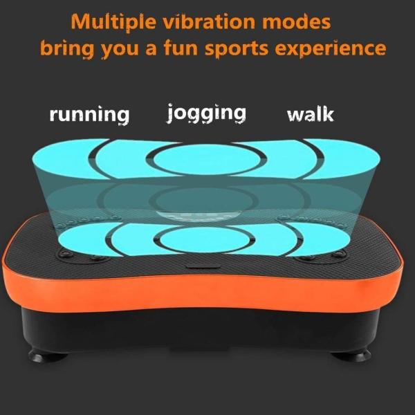 Weight Lose Bluetooth Waver Vibration Plate Exercise Machine 99 Levels FCC