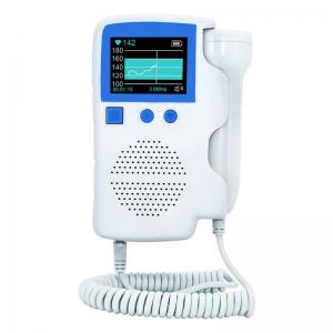 Quality ABS DC3.7V 3MHz Fetal Doppler Heartbeat Detector For Clinic for sale
