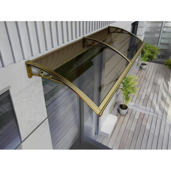 Wall Mounted Window Canopy with Temperature Variance Resistance and Aluminum Profile Frame