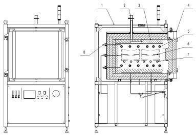 1100&ordm; C Mbf40-10O Box Furnace Medium Temperature Box Furnace Heating Furnace Electric Furnace