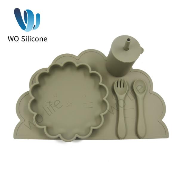 Buy CPC OEM Silicone Baby Bowl Feeding Set For Toddlers at wholesale prices