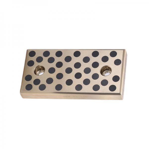 Metric Oilless Wear Plate Graphite Plugged Bronze CNC Processing