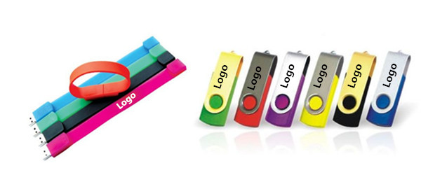 Portable Micro USB Memory Stick Bracelet Shaped Silicone Material USB 2.0 / 3.0