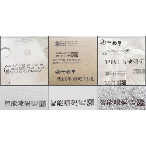 Intelligent Date Code Inkjet Printers Print Dimension 4-25.4mm 0.89 KG CE Certified