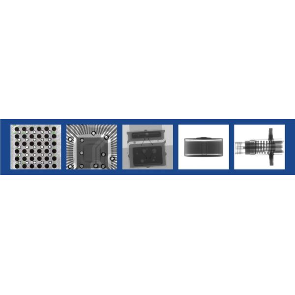 2.5D 110kv X ray machine Unicomp AX8500 for Semicon leadframe quality checking with auto measurment