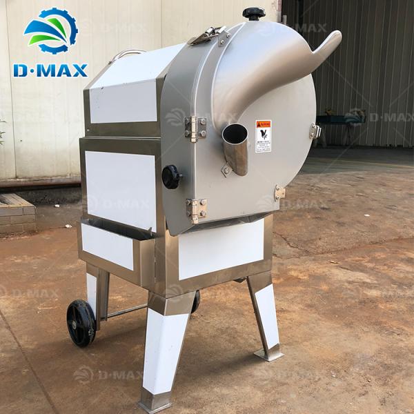 Vegetable Cutting Machine with Single Head Cutter Efficiently Shreds Spinach Leaves