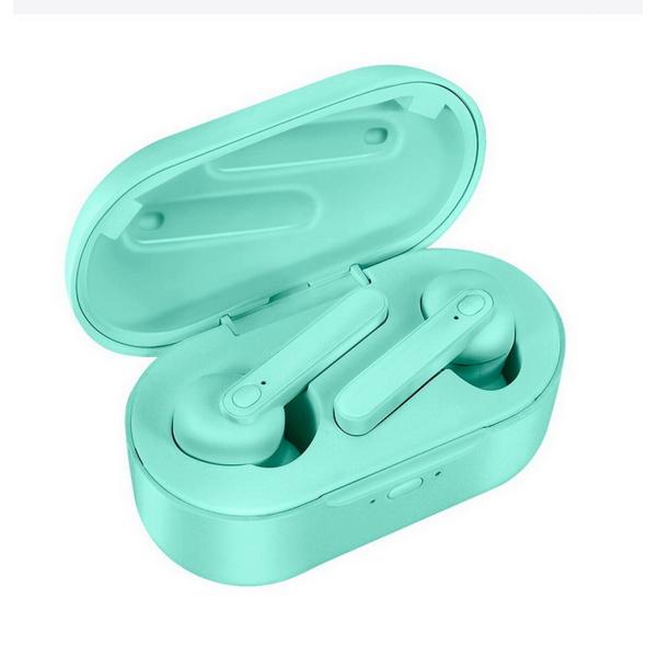 ETEK Wireless Earbuds, Bluetooth with Mic, Half-In-Ear Design, Noise Reduction for Clear Calls, Deep Bass, Waterproof