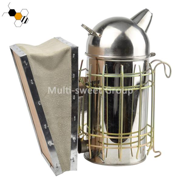 Stainless Steel Bee Smoke Machine 28.5cm Height For Beekeeper