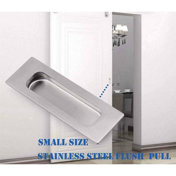 Invisible Rectangular SS304 Bypass Door Finger Pulls