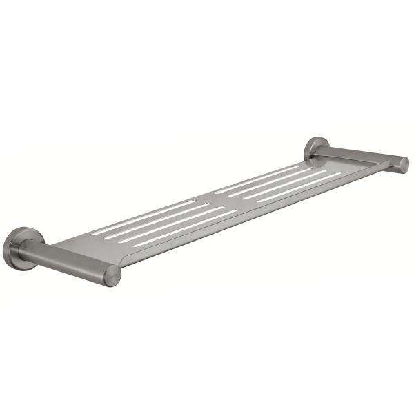 Satin Polished Stainless Steel Shower Caddy Storage