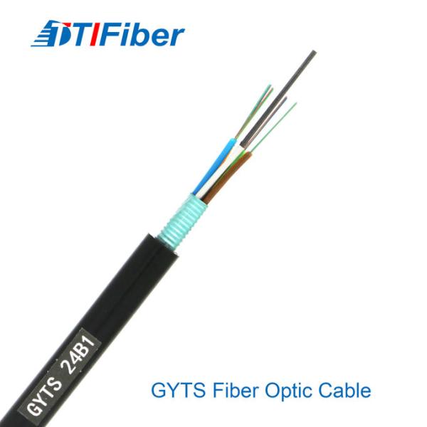 GYTS Outdoor G652D G657A Fiber Optic Cable Singlemode with PE sheath 0