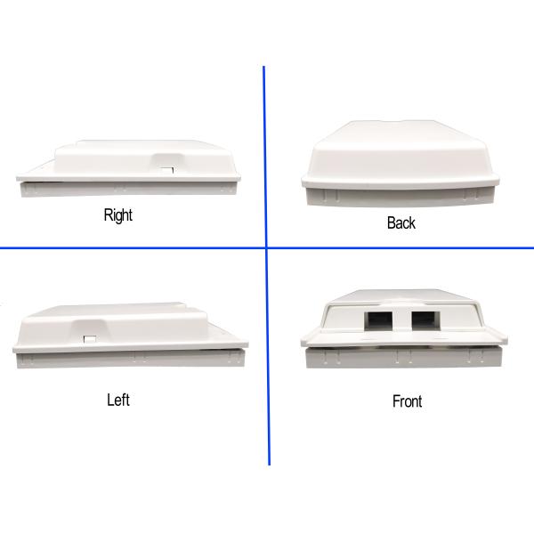 FTB102H Wall Mounting Socket Panel SC Adapter Simplex Fiber Optic Termination Box with High ABS PC/ABS