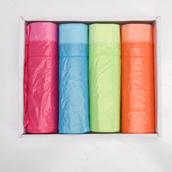 Black Tall Kitchen Drawstring Cleaning Plastic Garbage Bag for Household Products