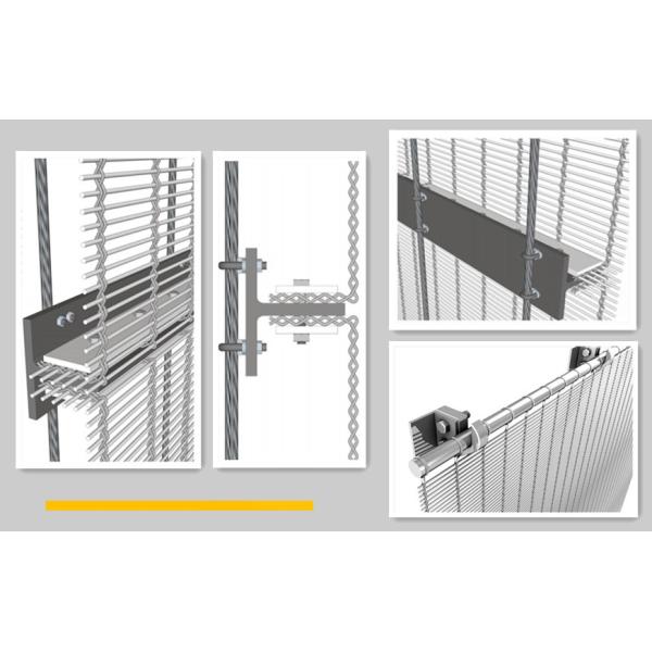 Customization Cable Rod Weave Wire Mesh Decorate Handrail Balustrade
