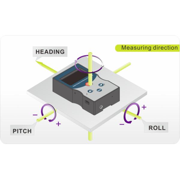 SDC620B 3D Digital Compass Sensor with 360° Measurement Range ±85° Angle Compensation and 60 Hours Endurance for GPS Navigation