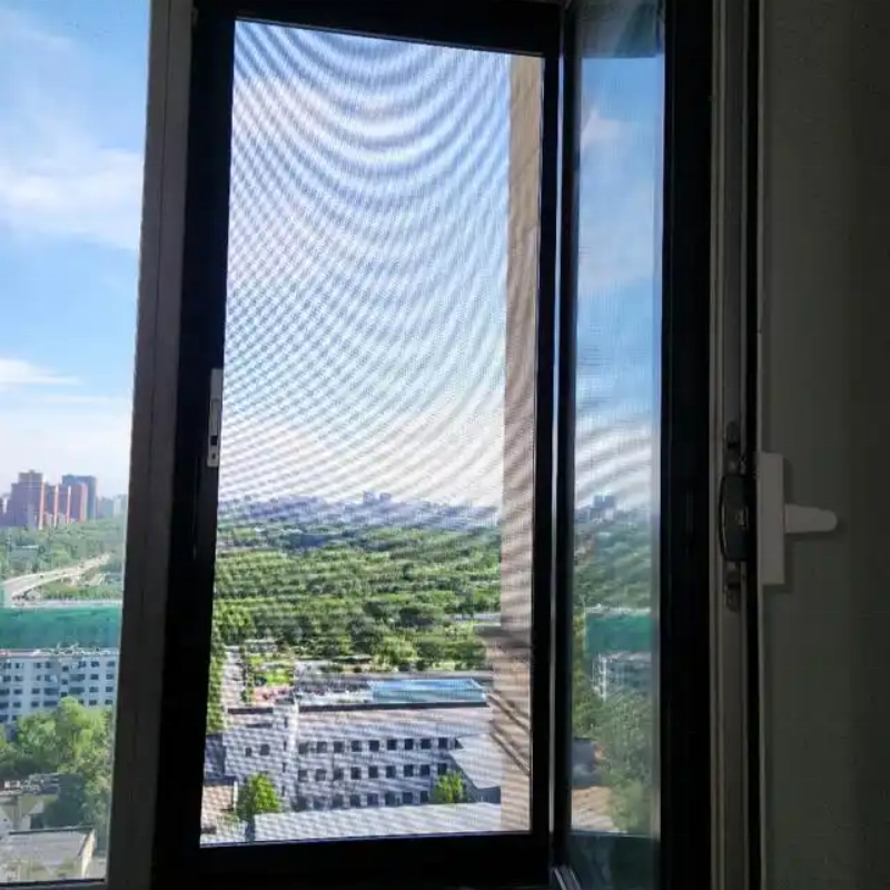 Internal Opening Aluminum Frame Window Screen Stainless Steel Mesh for Kitchen Bedroom Modern Design Easy Installation