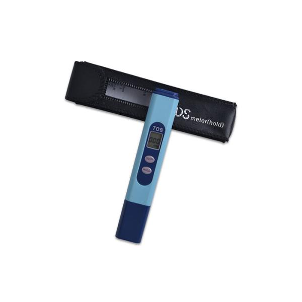 Blue Digital Water TDS Meter Lightweight With LR44 Cell Battery Battery