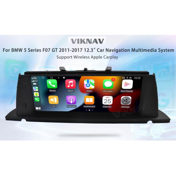 Touch Screen Head Unit android car player For BMW F07 GT 2011-2012 CIC System 12.3 Inch