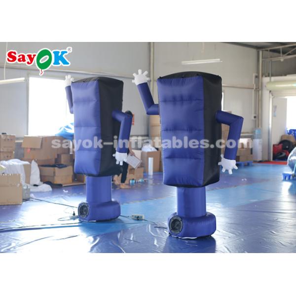 Promotion Inflatable Cartoon Characters 2m Traffic Light Model CE