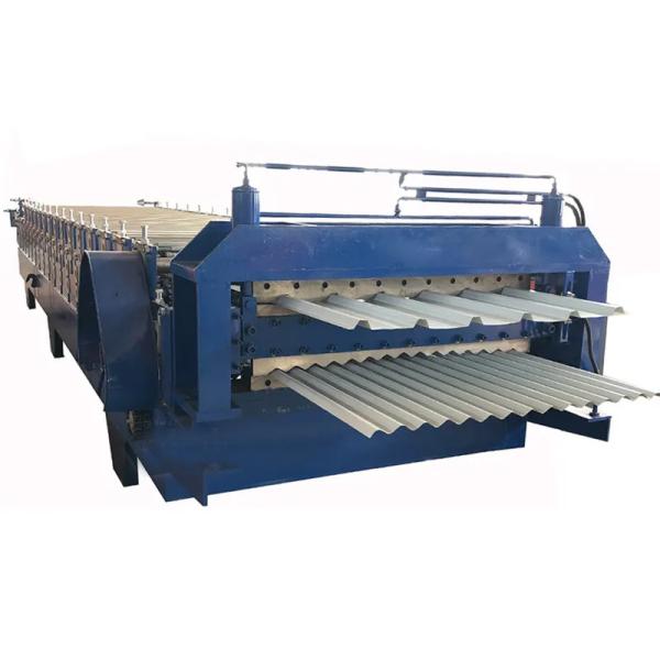 Trapezoidal and glazed Double Layer Roof sheet roofing tile Roll Forming Machine