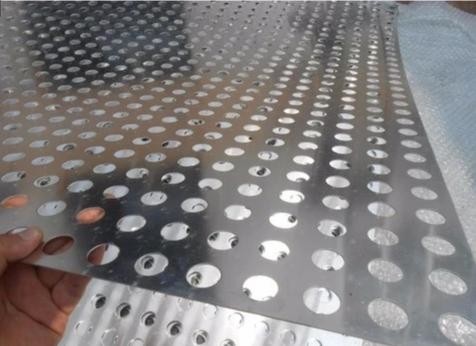 3mm thickness galvanized Perforated metal Sheet for Filtration