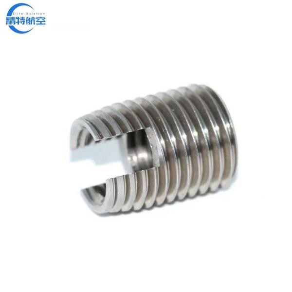 Customized Stainless Steel 302 307 Self Tapping Threaded Insert for Aluminium Metal