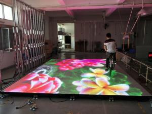 Quality Indoor Led Video Wall Rental P4.81 HD Full Color Led Dance Floor Display For Event for sale