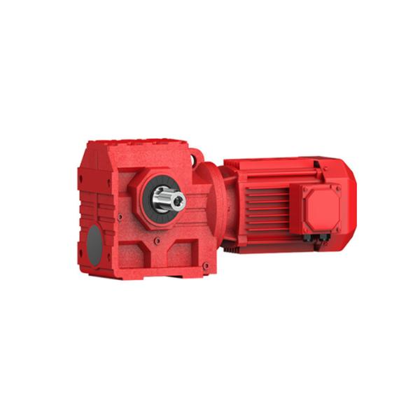 S Series Helical Worm Gearmotor Inline Right Angle Hard Tooth Surface Parallel Shaft Reduction Speed Reducer